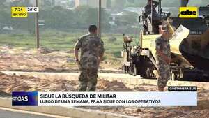 Video: Sigue la búsqueda del militar  - ABC Noticias - ABC Color