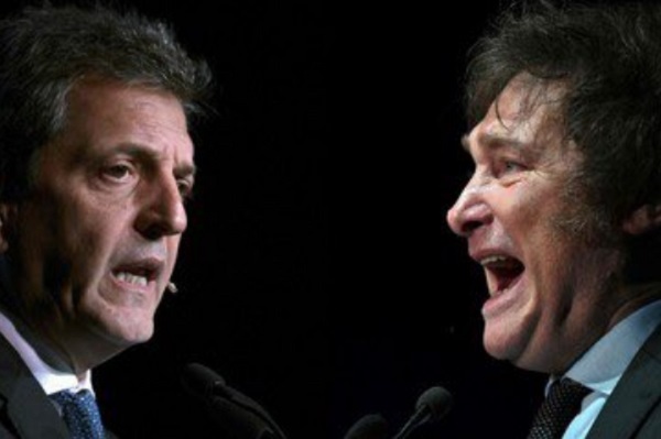 Tercer y último debate presidencial en Argentina: Sergio Massa vs. Javier Milei