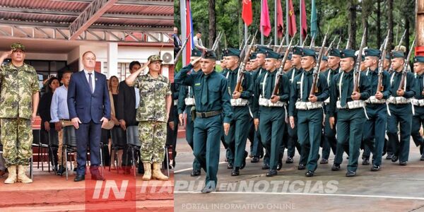 GOBERNADOR PARTICIPÓ DE ACTO DE JURAMENTO A LA PATRIA EN EL COMISOE - Itapúa Noticias