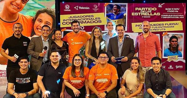 La Nación / Partido de las estrellas en el polideportivo de ASA