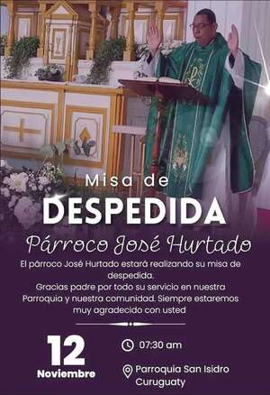 Sacerdote deja Curuguaty por amenazas - Policiales - ABC Color
