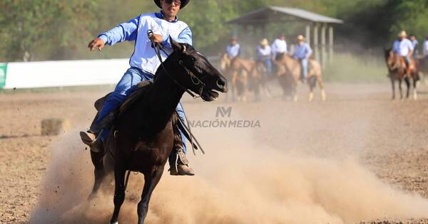 La Nación / Vuelve la competencia de doma y lazo de caballos criollos en el Chaco
