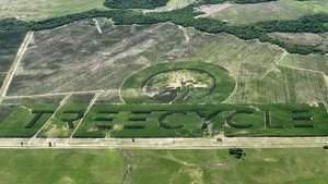 El Logotipo Natural más grande del mundo está en Guairá | 1000 Noticias