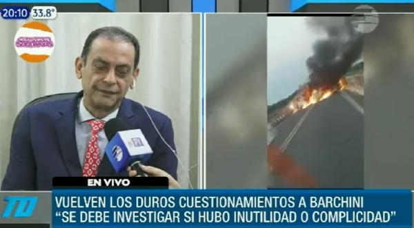 "Barchini es cómplice del crimen organizado o es un inútil para el cargo" - Noticias Paraguay