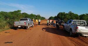 La Nación / Comitiva de la Senad sufrió un accidente en Puentesinho