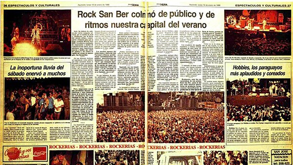 Última Hora acompañó la histórica realización del Rock San Ber