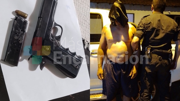 Federico Chávez: Mujer escapa de intento de feminicidio y entrega arma a la policía