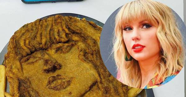 La Nación / ¡Taylornesa!: restaurante recreó el rostro de Taylor Swift en una milanesa