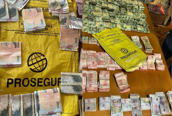 Recuperaron parte del dinero robado del camión de Prosegur atracado en Itapúa - Megacadena - Diario Digital
