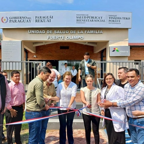 Inauguran Unidad de Salud Familiar en Fuerte Olimpo | 1000 Noticias