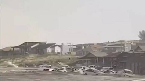 [VIDEO] Aipo tsunami meteorológico armó sarambí en playa rapai