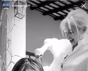 (VIDEO) Otra vez fue sensación: ¡Jaeggli fue peinado por su hija!