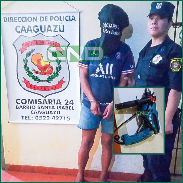Es de familia: mujer robaba con sus hermanos en Caaguazú