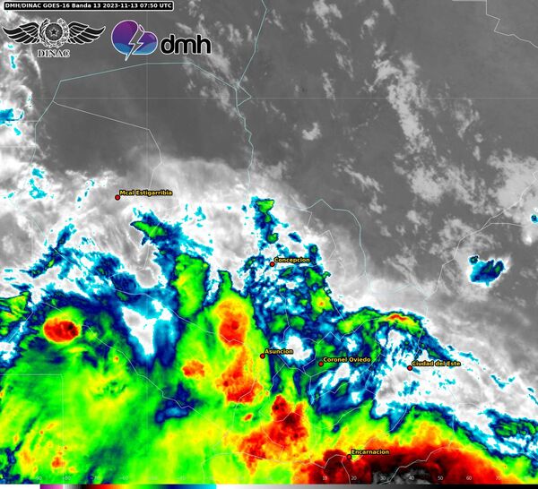 Diario HOY | Aviso de tormentas para Asunción y varios departamentos