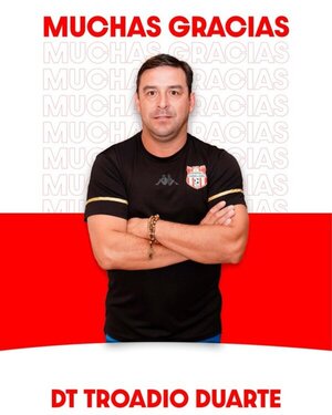Troadio Duarte ya no es técnico de General Caballero