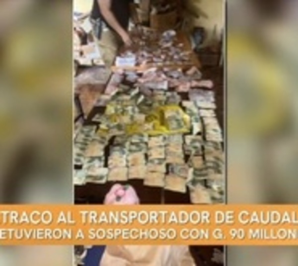 Detienen a sospechoso del asalto a camión de caudales - Paraguay.com