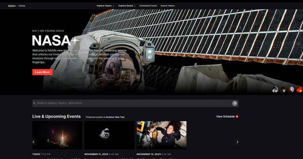 La Nación / ¡NASA lanza plataforma de streaming gratuita!