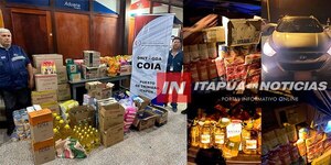  INCAUTARON VEHÍCULO Y VARIAS MERCADERÍA EN CORONEL BOGADO - Itapúa Noticias