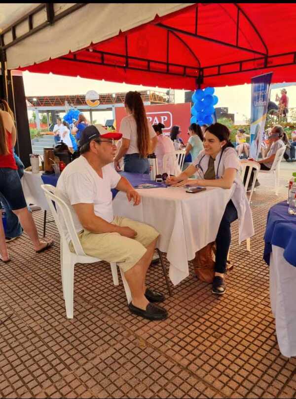 Encarnación se unió en el Azuka Fest para prevenir la diabetes y promover hábitos saludables