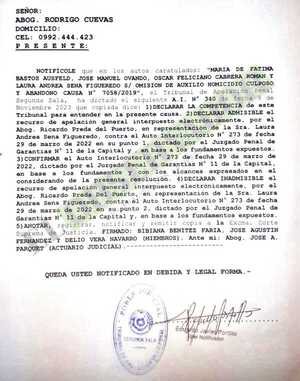 Caso Renato: Confirman elevación a juicio a médica por homicidio culposo