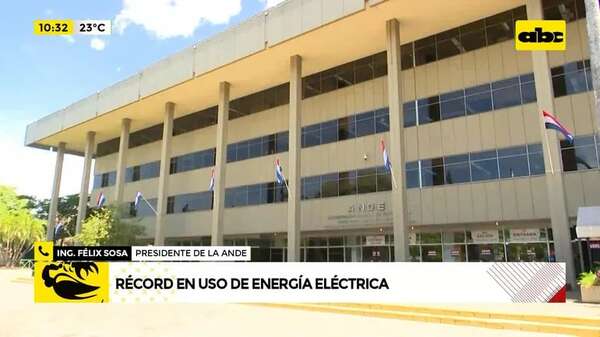 Récord en uso de energía eléctrica - ABC Noticias - ABC Color
