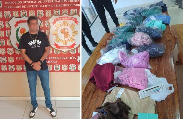 ¡No tiene cura! Cayó el “Doctor” tras ofrecer en redes ropa denunciada como robada