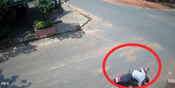 [VIDEO] ¿Alma en pena echó de la moto a un joven?: "dijo que alguien o algo le empujó"