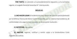 Rechazan prescripción de causa por lesión de confianza contra imputado desde el año 2000
