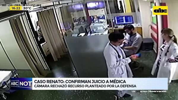 Caso Renato: confirman juicio a médica - ABC Noticias - ABC Color