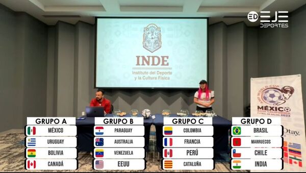 Hubo sorteo de grupos para el mundial de fútbol de salón