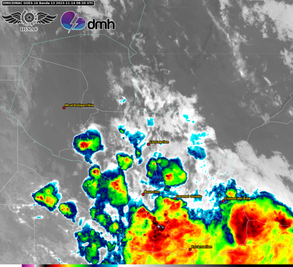 Emiten Boletín de Alerta de tormentas eléctricas para varios departamentos - ADN Digital