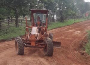 Diario HOY | Ya las caravanas...: mejoran los caminos que conducen a Caacupé