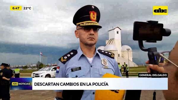 Video: Descartan cambios en la policía - ABC Noticias - ABC Color