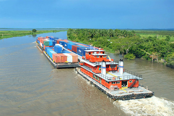 Paraguay pidió a Argentina navegar con convoy de barcazas para inspeccionar la hidrovía - El Independiente