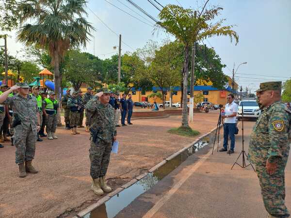 Despliegan el «Operativo Año Paha»: la Policía Nacional en Concepción refuerza la seguridad para las festividades
