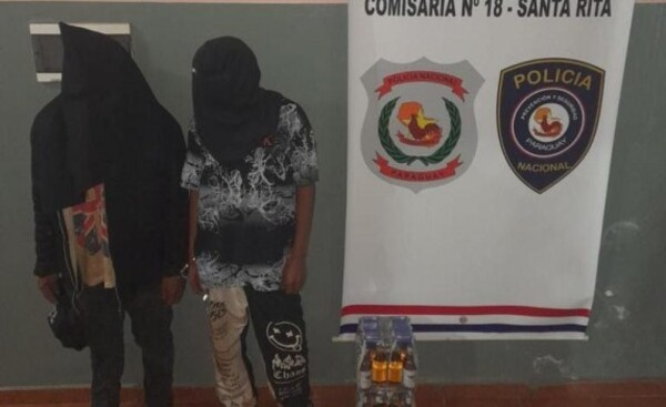 Indígenas detenidos por hurtar cajas de cerveza