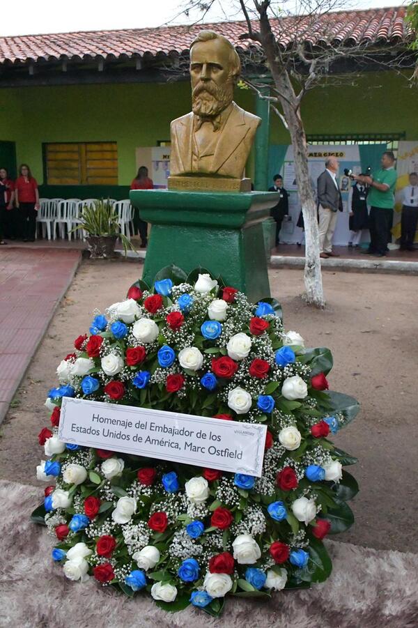 Embajada de los EE.UU. celebra el Laudo Hayes en acto conmemorativo en escuela Presidente Rutherford B. Hayes - El Independiente