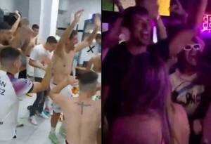 [VIDEO] Saltan videos de cómo Roque festejó su título número 24