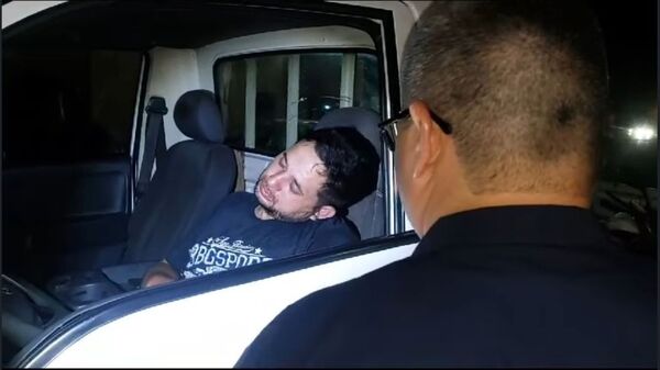 Diario HOY | VIDEO| Conductor ebrio se quedó dormido en la ruta