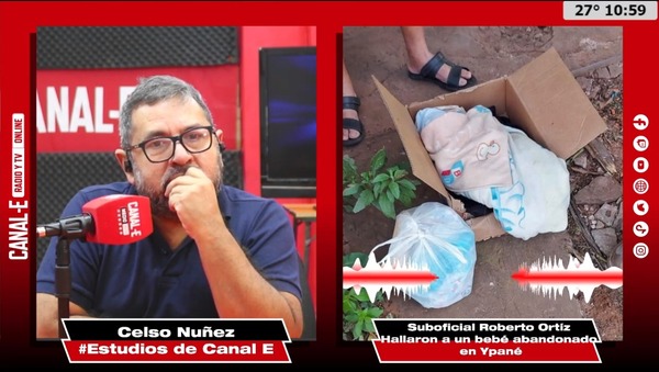 Un bebé de 15 días fue encontrado en Ypané