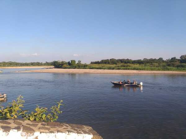 Desaparición de persona en aguas del Río Jejui
