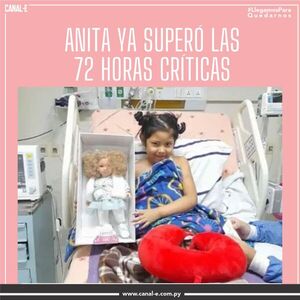 Ya pasaron las 72hs. críticas para Anita y todo salió bien