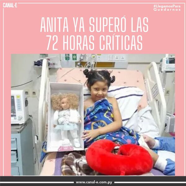 Ya pasaron las 72hs. críticas para Anita y todo salió bien