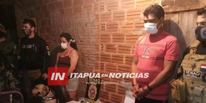MUJER Y SU CONCUBINO DE CAMBYRETÁ FUERON CONDENADOS A 7 Y 6 AÑOS DE PRISIÓN POR MICROTRÁFICO - Itapúa Noticias