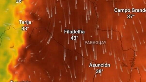 Reportaron 10 muertes por calor en Boquerón