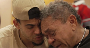 ¡El reencuentro! Luis Díaz volvió a compartir con su padre en Colombia