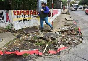 Estacionamiento tarifado: Parxin deberá pintar de nuevo zona de cordones rotos, afirman - Nacionales - ABC Color
