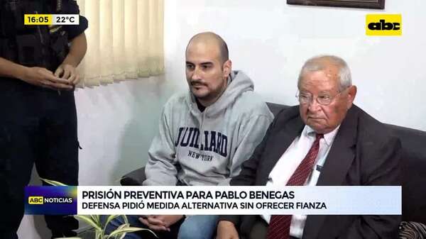 Video: Prisión preventiva para Pablo Benegas - ABC Noticias - ABC Color