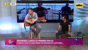 Video: ¡Ñahendu lanza su primer disco!  - ABC TV - ABC Color