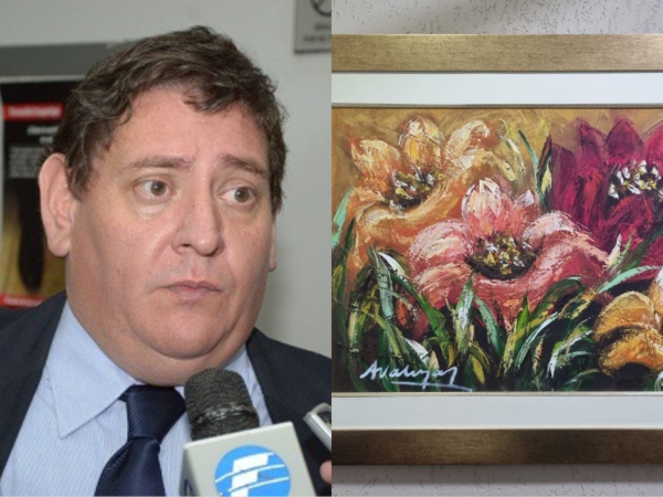 Escrachan a esposa de fiscal Federico Delfino por supuesta apropiación de cuadros